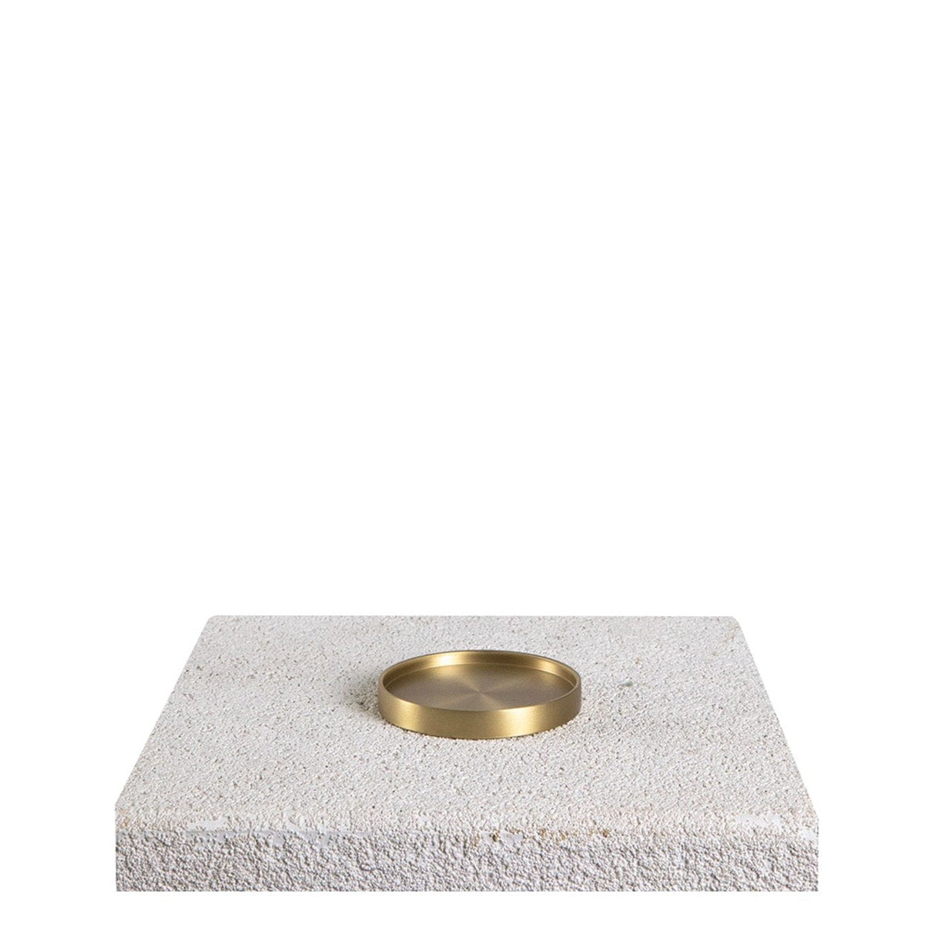 Brass Candle Plate