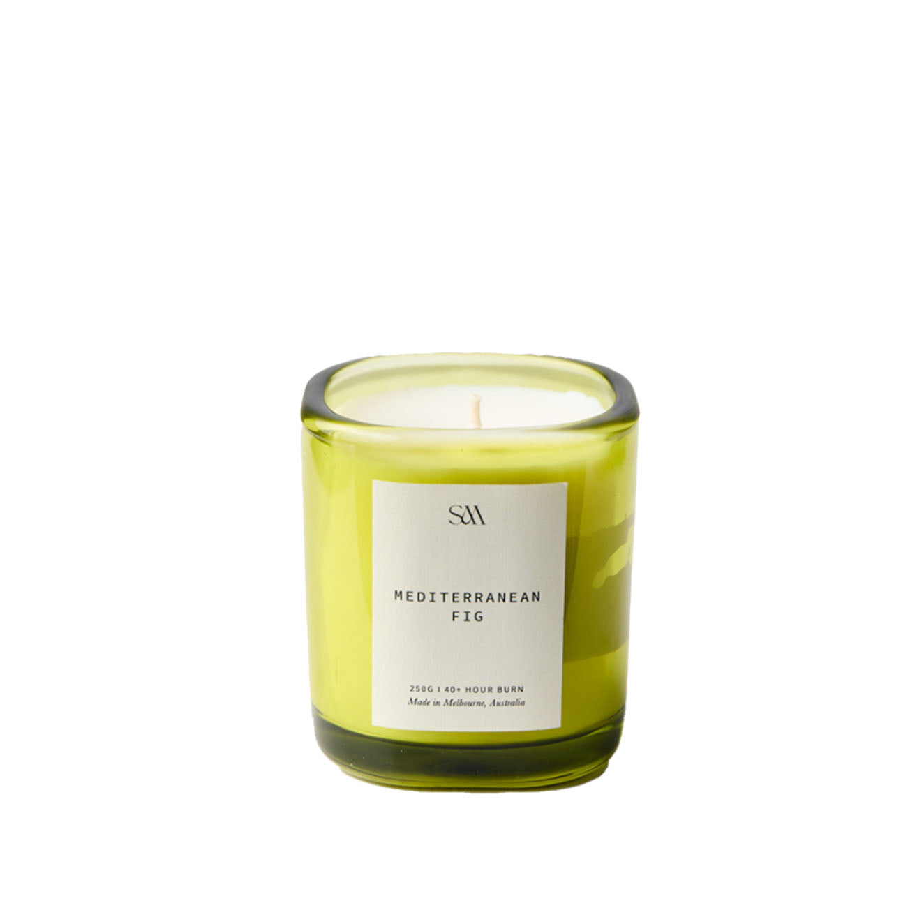 Mediterranean Fig 250g Signature Scented Candle (Light Green)