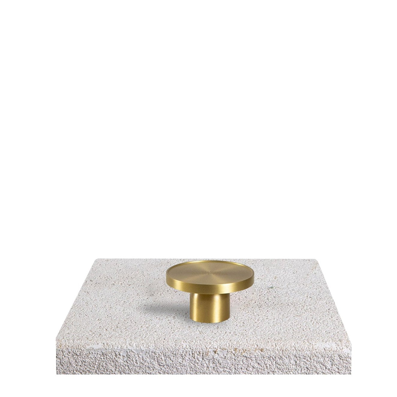 Three Way Low Brass Candle Holder