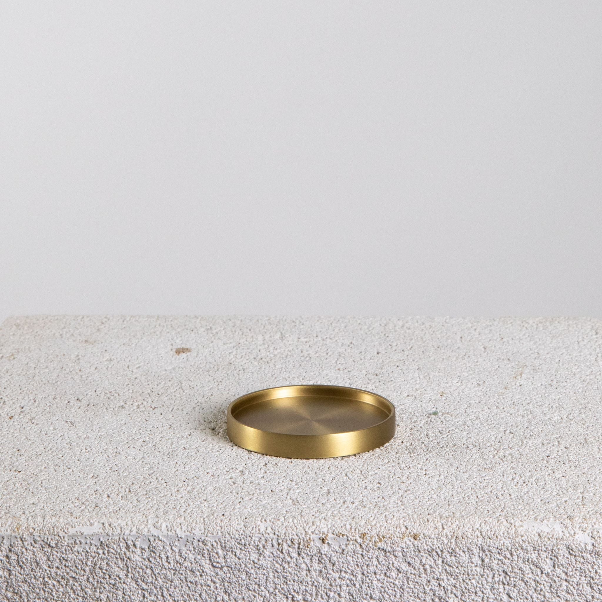 Brass Candle Plate